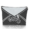 Batorkpl Cheer Makeup Bag Cheerleader Cosmetic Bag Cheerleader Gifts Cheerleading
