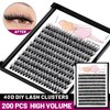 Dedila 8-22mm to Choose 20D/40D/60D/80D/100D Individual False Eyelashes Makeup Cluster