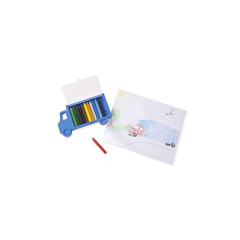 Melissa & Doug Truck Crayon Set