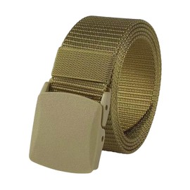 CHENGZI Outdoor Nylon Braided Leisure Belt (Khaki)