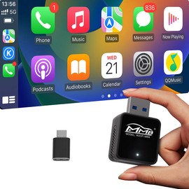 MMB Wireless CarPlay Adapter-Mini, Converts Factory Wired to Wireless CarPlay