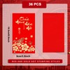 Chinese Red Envelopes,TuoYi 36 Pcs 5 Patterns Hong Bao Chinese