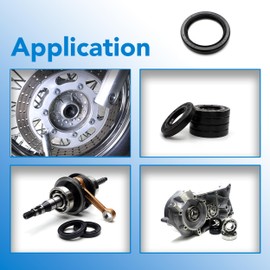 Parts and Parts Shaft Seal 25 x 33 x 4 mm NBR 70 DIN 3760 ISO 6194