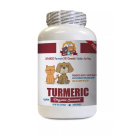 Pets Health Solution dog skin and coat supplements - PETS TURMERIC AND COCONUT OIL - dog coconut 1B