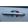 Fiat 500 Italian Flag Car Auto Door Handle Trim Molding