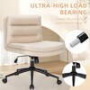 ESTRUCO Criss Cross Chair Legged Office Wide Comfy Desk Seat
