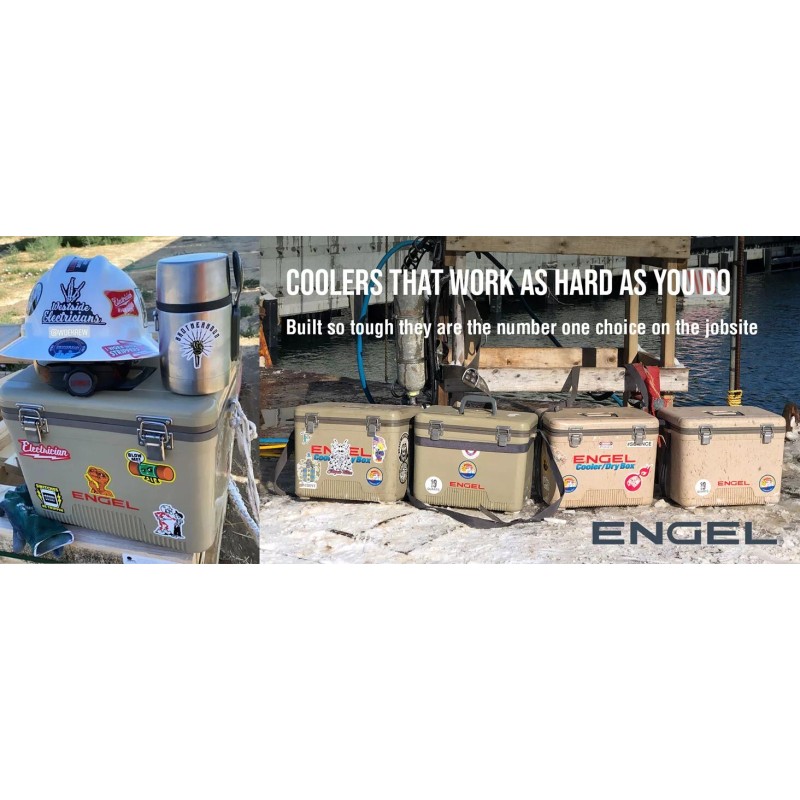 ENGEL 13QT Leak-Proof, Air Tight, Hard Sided Cooler / Lunchbox