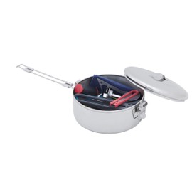 MSR Alpine Stainless Steel Stowaway Camping Pot, 475 mL