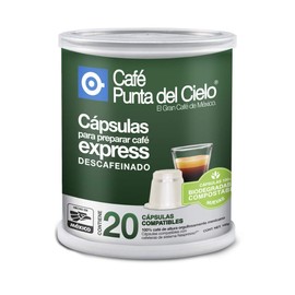 Cápsulas Café Punta del Cielo Express Descafeinadas