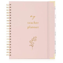 Aesthetic Teacher Planner For The 2025-2026 Academic School Year - Your All Incl. 8.5" x 11" Lesson Plan Book Supplies - Easily Organize Your Daily, Weekly & Monthly Classroom/Homeschool Schedule