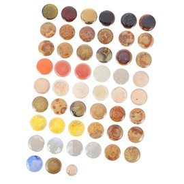 jojofuny 1bag Ceramic Mosaic Tiles Craft DIY Tiles Stones Mosaic for Home Decor