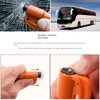 Mini Car Glass Window Safety Hammer Breaker and Emergency Whistle