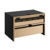 Prepac Transitional 1 Drawer Floating Nightstand With Open Shelf, 15"D