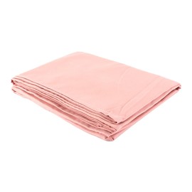 zalati Washable Reusable Pink Polyester Massage Table Cover 200x80cm with Head Hole for Spa Salon