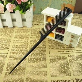 Rat Tail Comb Hair Accessory: Fine-Tooth Styling & Dyeing Comb RD-10248 30ea