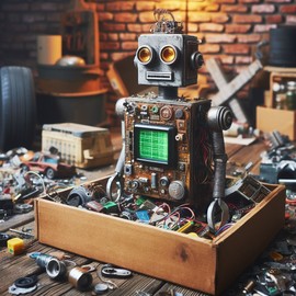 Digital image picture photo wallpaper background Robot 231