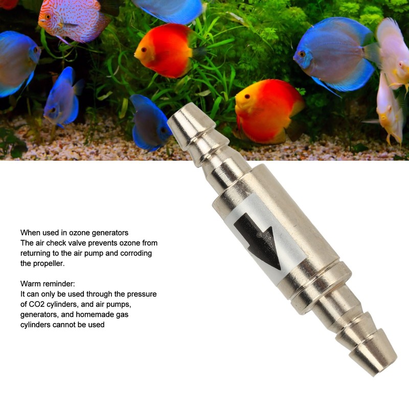 5Pcs 1 Way Check Valve Stainless Steel CO2 Check Valve