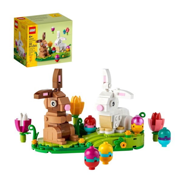 LEGO LEGO Easter Rabbits Display 40523 Building Toy Set, Includes