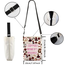 WCGXKO Wanda Witch Crossbody Bag Scarlet Witch Inspired Gift for Witch Movie Fans (Wrongs Cro CA)