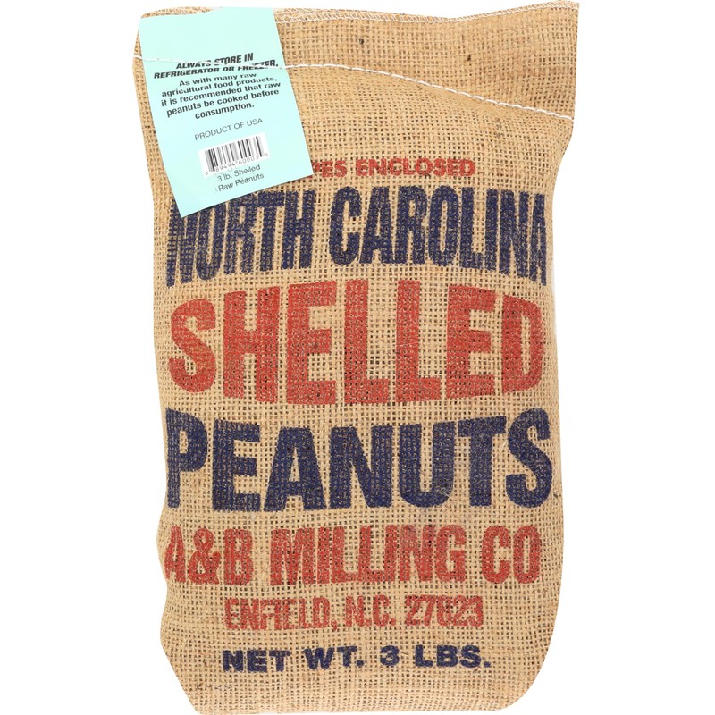 Aunt Rubys, Peanuts Raw Shelled, 48 Ounce