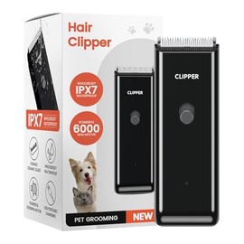 Tawiijou Pet Clippers for Dog Hair Grooming Low Noise, Rechargeable Cordless Cat Shaver with Ceramic Blade,Portable Pet Hair Trimmer for Matted & Long Hair