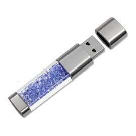 FeliSun 16GB 32GB 64GB New Jewelry Crystal USB 3.0 Flash Drive, Waterproof Shockproof Super Speed U Disk, Transparent Memory Stick Pen Drive External Storage Rhinestone gift For Birthday Gifts,Christmas Gifts ,Wedding Gifts