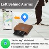 Wallet Tracker Card, Rechargeable Wallet Finder Thin GPS Item Locator