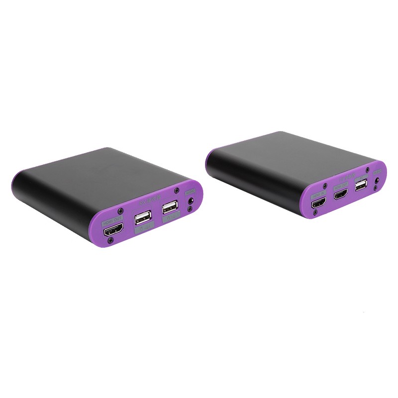 Measy CAT871-KVM 120m HDMI Fiber Optic Media Extender Transmitter Receiver