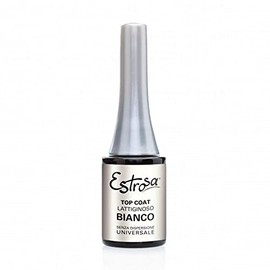 ESTROSA White Milky Top Coat