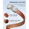 Zitahli Belt Men, Ratchet Belt Dress with 1 3/8" Premium