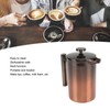 French Press Coffee Tea Maker with Filter Double Layer 304