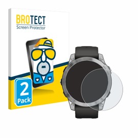 brotect Screen Protector Anti-Glare compatible with Garmin Fenix 7 (47 mm) (2 Pack) Screen Protector Matte, Anti-Fingerprint Protection Film