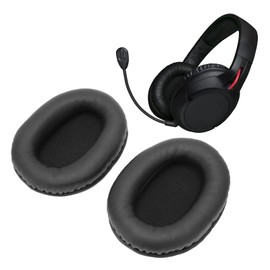 Mavis Laven Kopfhörer-Ohrpolster, für Kingston HyperX Cloud Flight Wireless Gaming Headset, Weicher, Atmungsaktiver Ersatz-Ohrpolsterbezug, Schallisolierung