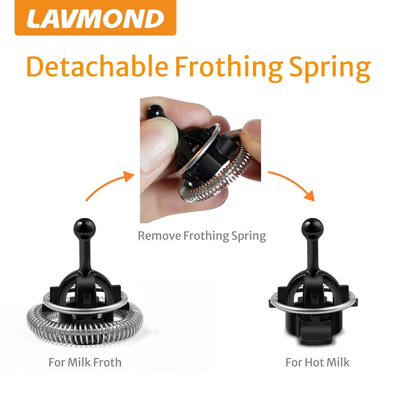 Whisks Compatible with Nespresso Aeroccino 3/4/Plus Milk Frother Replacement, 2