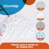 Full Polyester Microfiber Replacement Mop Pads (Fit CLEANHOME Dust Mop
