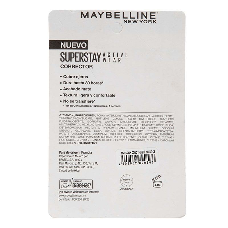 Corrector Maybelline Super Stay