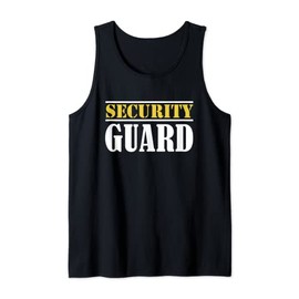 Security Guard Protection Team Officer Tank Top