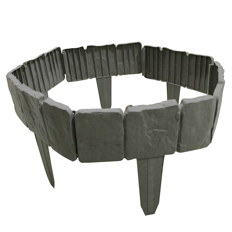Garden Fence Decorative Plastic Fence Recyclable Plastic Barrier Environmental Protection