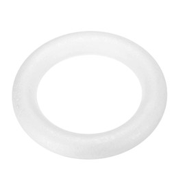 MECCANIXITY 4.4 Pulgadas Anillo de Espuma Formas Redondo Artesanía Anillos para Bricolaje Arte Artesanías, Floristerías, Hogar Decoración Paquete de 1