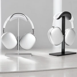 Headphone Stand, AirPods Max Stand with Sleep Mode, Headset Stand,Airpod Max Accessories,Aluminum Headphone Stand,Gaming Headphone Stand for Desk (Black)