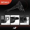 A-Premium Paquete de bobinas de encendido compatible con Suzuki Esteem
