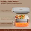 xeamun Cordless Electric Lunch Box for Men Adults,Portable & Self-Heating
