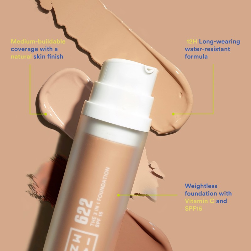 3INA MAKEUP - The 3-in-1 Foundation 631 - Medium Foundation