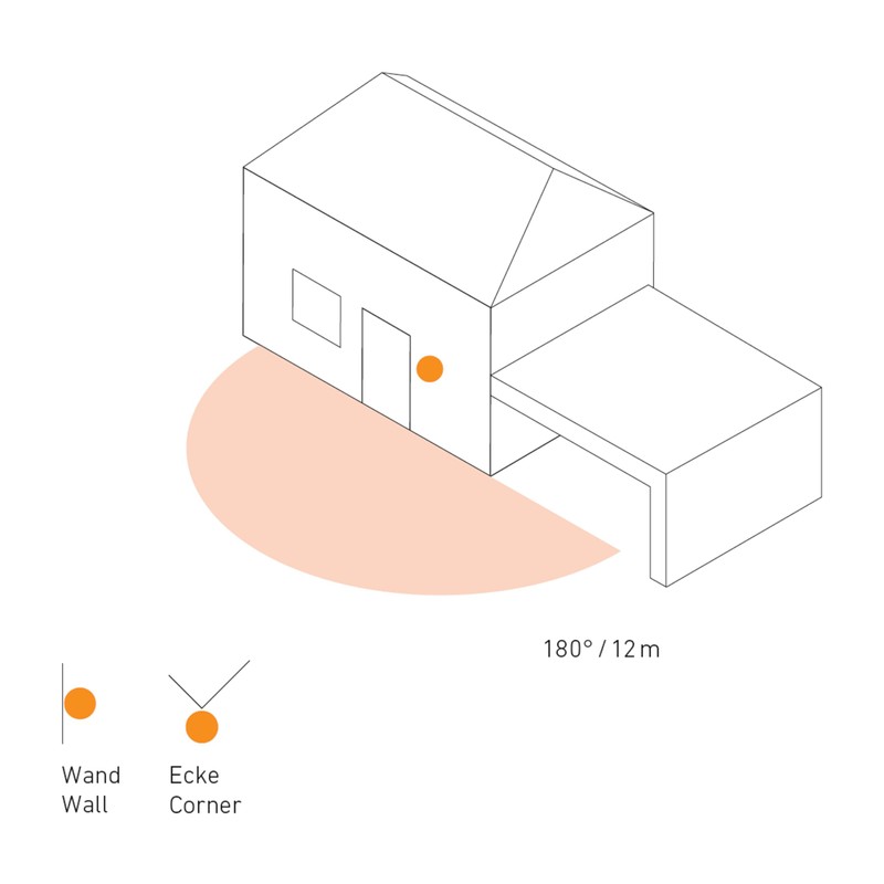Steinel IS 180-2 603113 motion sensor black passive infrared, energy