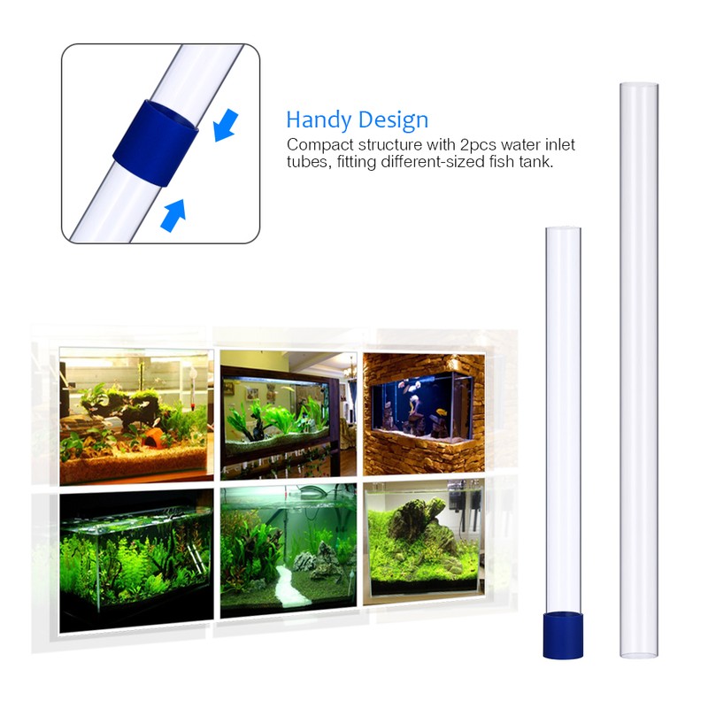 HugeSun Manual Air-pressing Aquarium Fish Tank Water Changer Gravel Cleaner