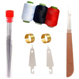 34 Pcs Sewing Tool Set, Professional Needle and Thread Kit, Compact Travel Sewing Kit with Steel Sewing Needles, Essential Sewing Accessories for Crafting and Mending