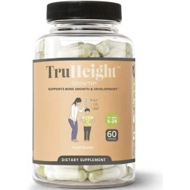 Tru Height Growth Altura Crecimiento Rapido Premium 60 Cpsulas - Producto Original de Alta Calidad, Entrega Rápida y Segura, Garantía Incluida        