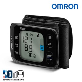Omron HEM-6232T Home Wrist Blood Pressure Monitor Automatic Electronic Sphygmomanometer Blood Pressure Meter / 오므론 HEM-6232T 가정용 손목혈압계 자동전자혈압계 혈압측정기