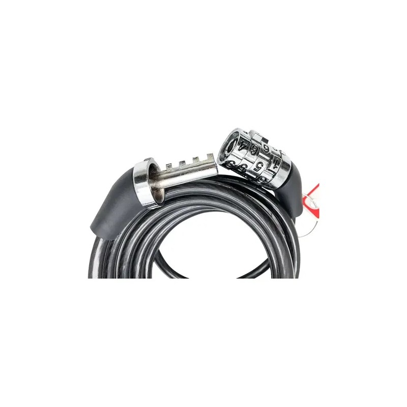 Candado Cable De Seguridad Con Combinación Para Bici O Moto