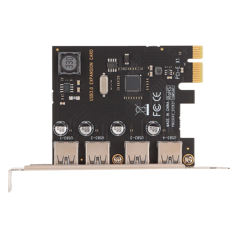 PCI E to USB 3.0 Expansion Card 4 Ports 5Gbps